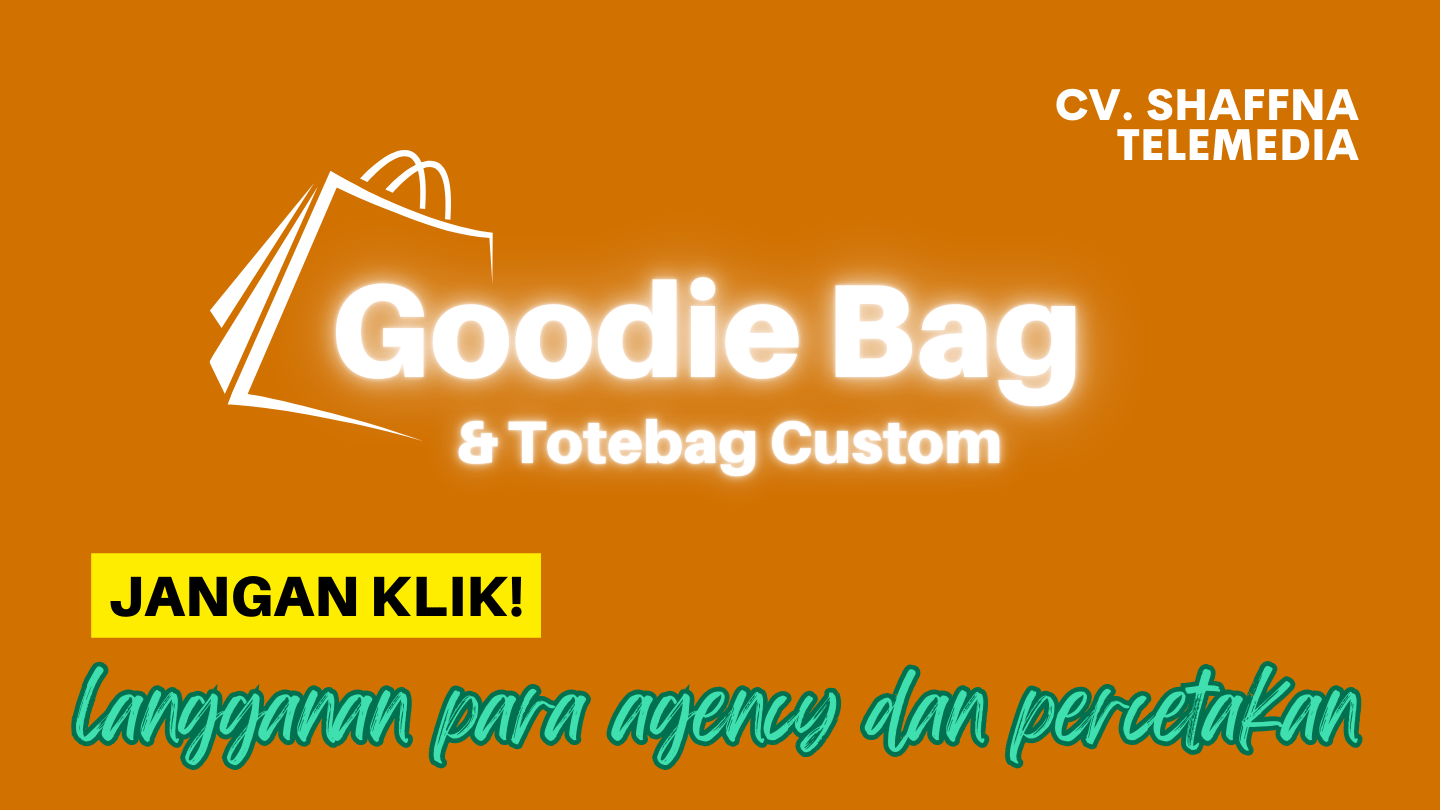 Sablon Tas Goodie Bag Custom